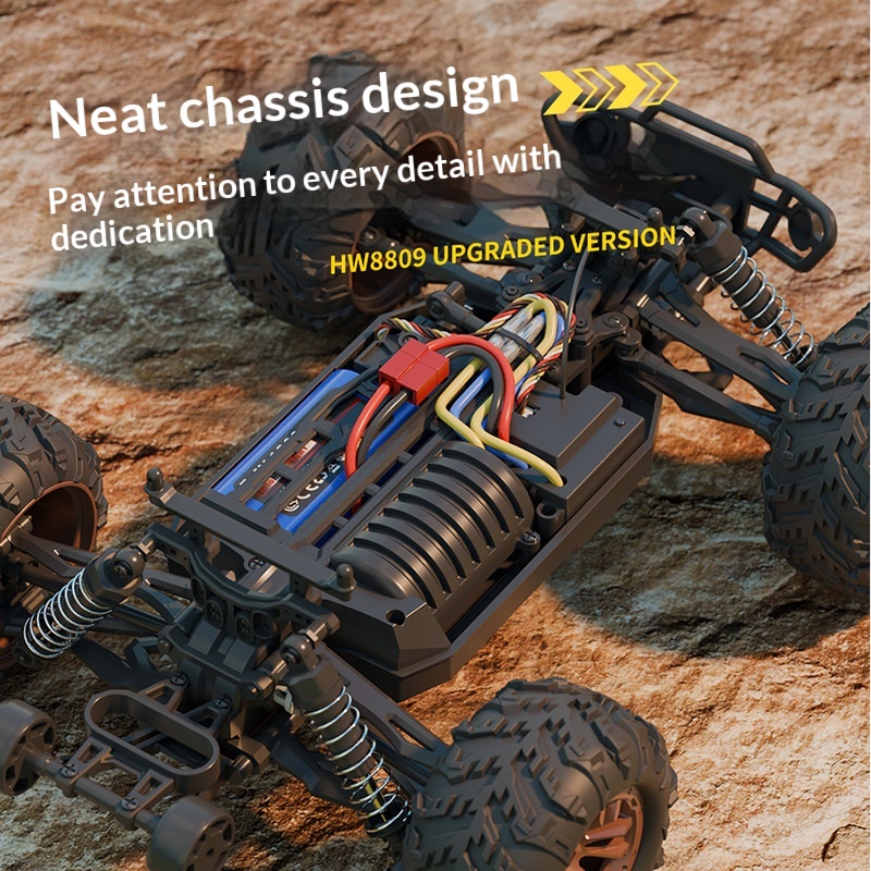 4WD Brushless RC Monster Truck - Rc Hobby Monster Truck 评论和价格