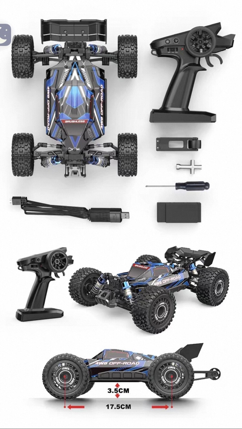 MJX Hyper Go 16207 Brushless 4 - Rc Hobby Off Road 评论和价格