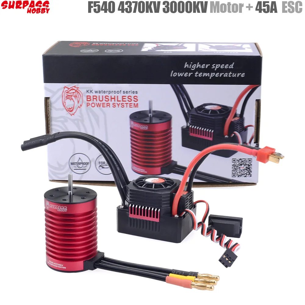SURPASS HOBBY KK Waterproof Co - Rc Hobby Motors 评论和价格
