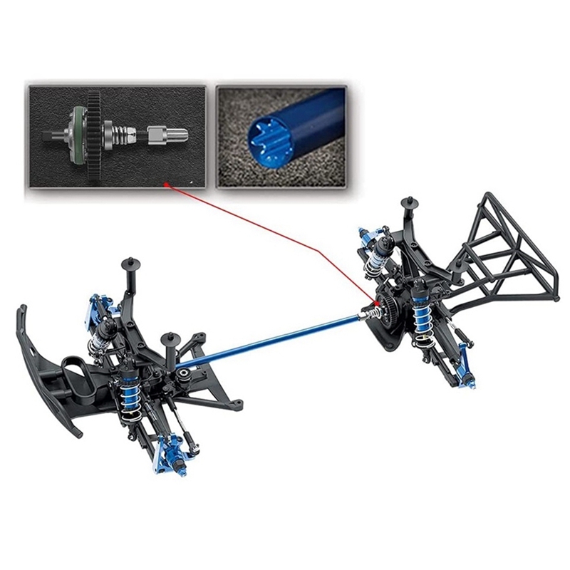 ABJL 3Pcs Metal Rear Center Dr - Rc Hobby Center 评论和价格