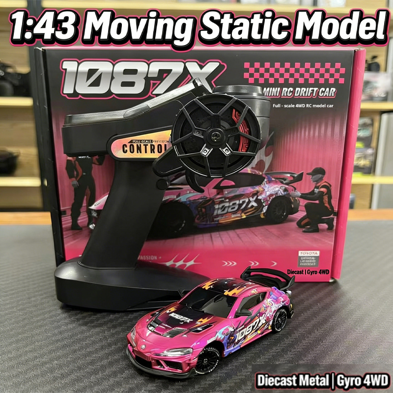 New 1:43 Mini 1087x Rc Drift C - Rc Hobby Grade Drift Car 评论和价格