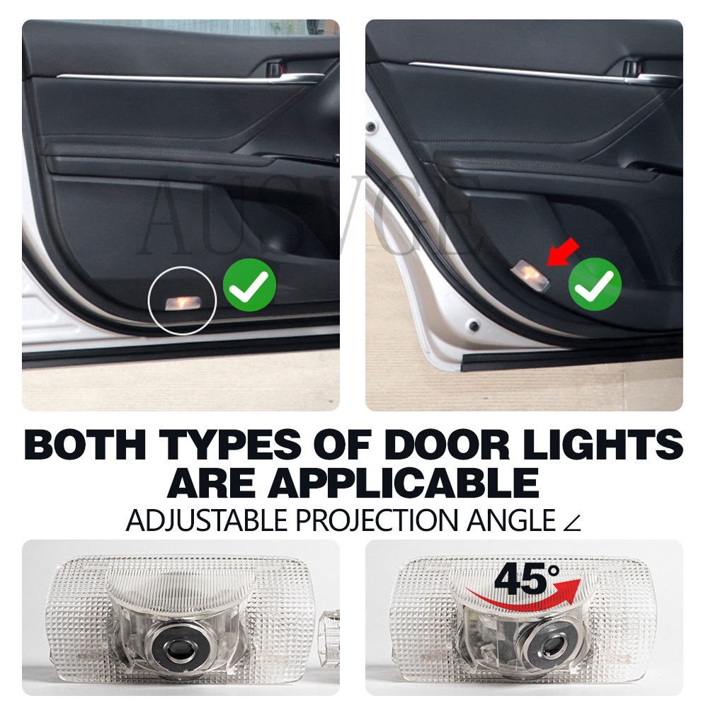 LED Car Door Welcome Ghost Sha - Rc Hobby Nook 评论和价格