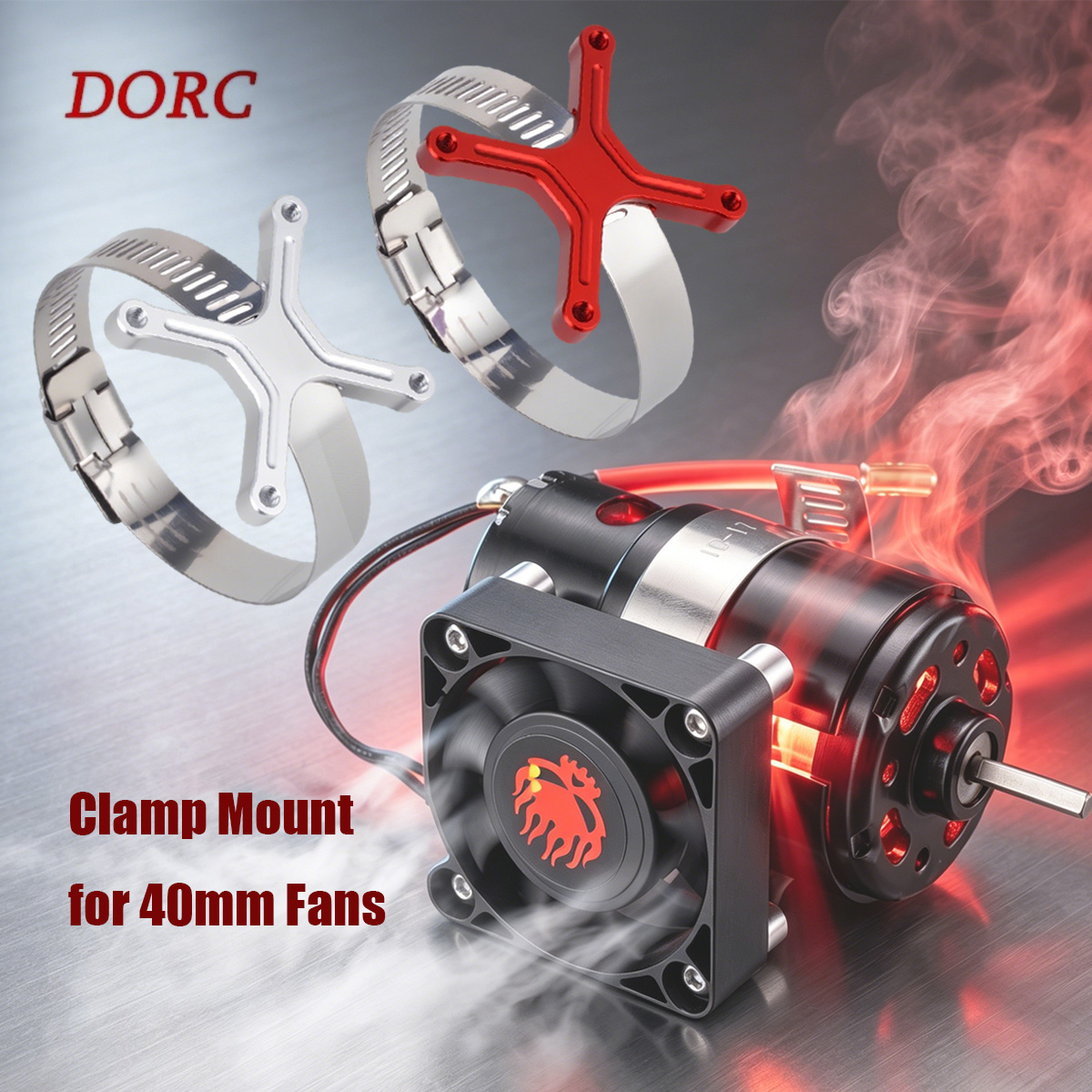 Universal Adjustable Fan Mount - Rc Hobby Motors 评论和价格