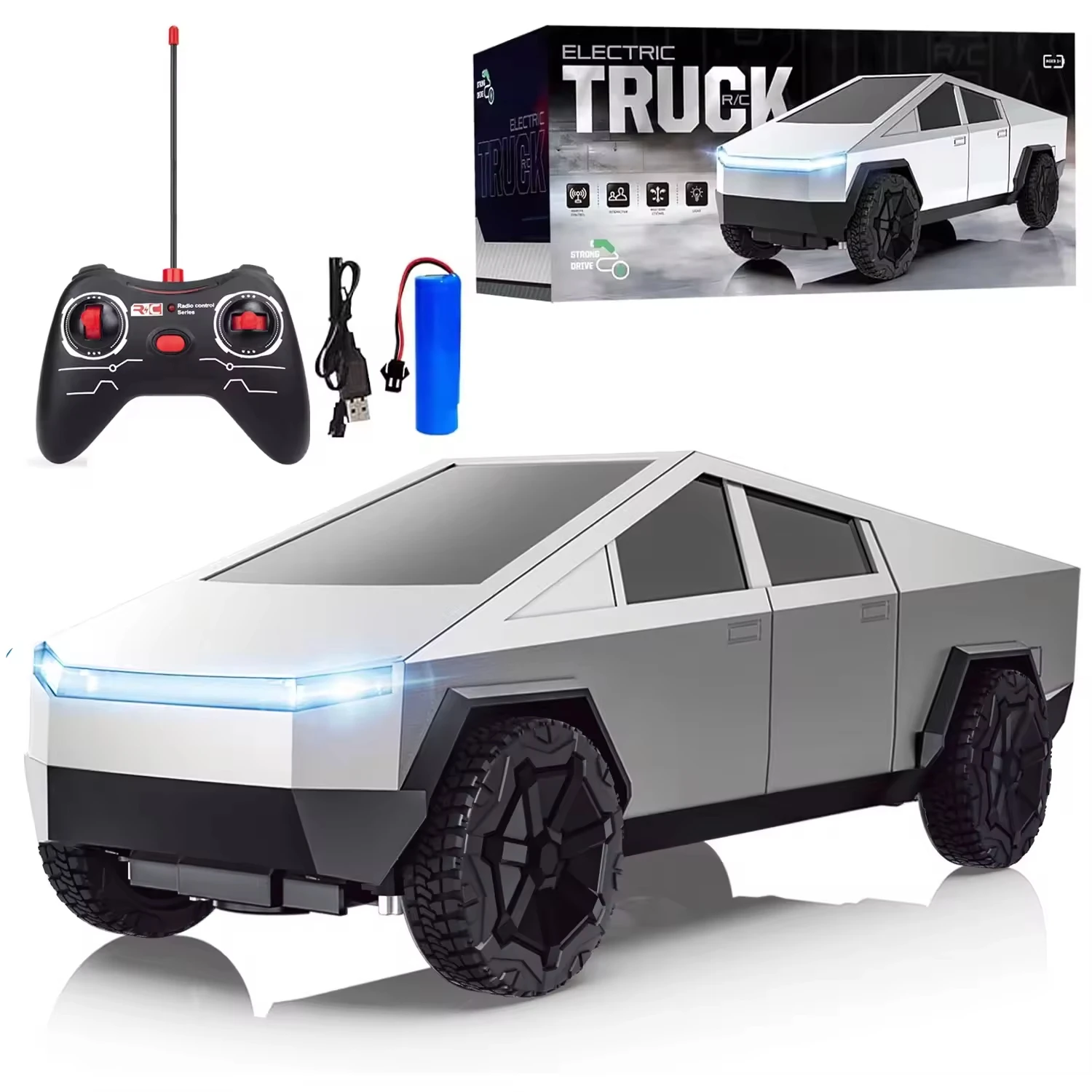 1:24 RC Cybertruck Pickup 4WD  - Rc Hobby Nook 评论和价格