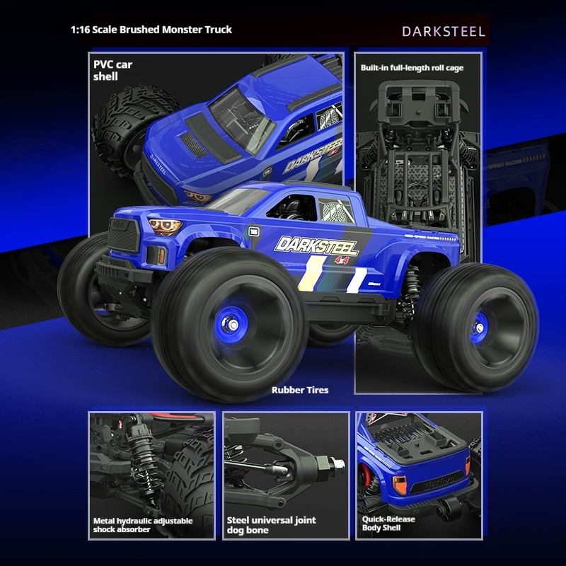 UDIRC UD1610PRO 1/16 RC BigWhe - Rc Hobby Monster Truck 评论和价格