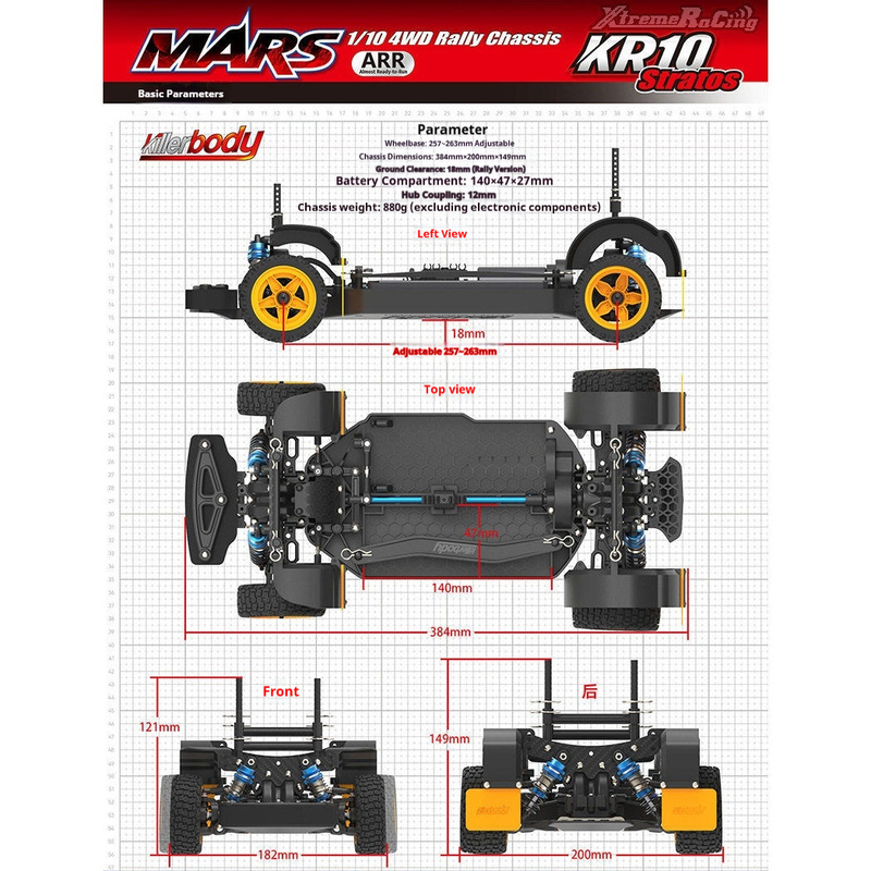 Killerbody Rc Rally Car Kr10 1 - Rc Hobby Off Road 评论和价格