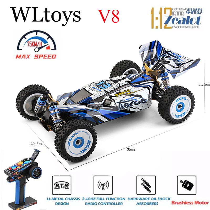 WLtoys 124017 124007 75KM/H  R - Rc Hobby Nook 评论和价格