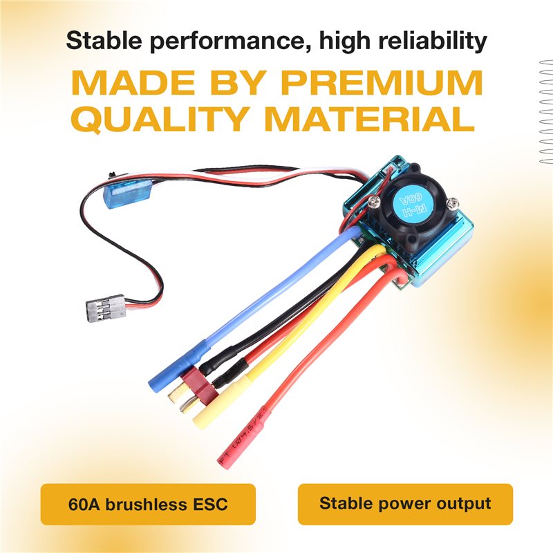MACH-60A Brushless ESC Speed C - Rc Hobby Motors 评论和价格