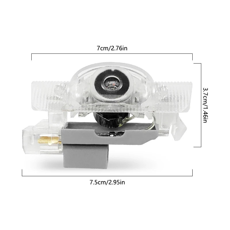 2Pcs LED Projector Lamp Car Do - Rc Hobby Nook 评论和价格