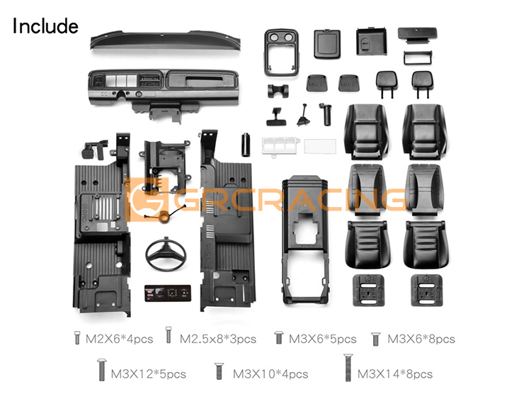 RC Car Full Interior Body Shel - Rc Hobby Center 评论和价格